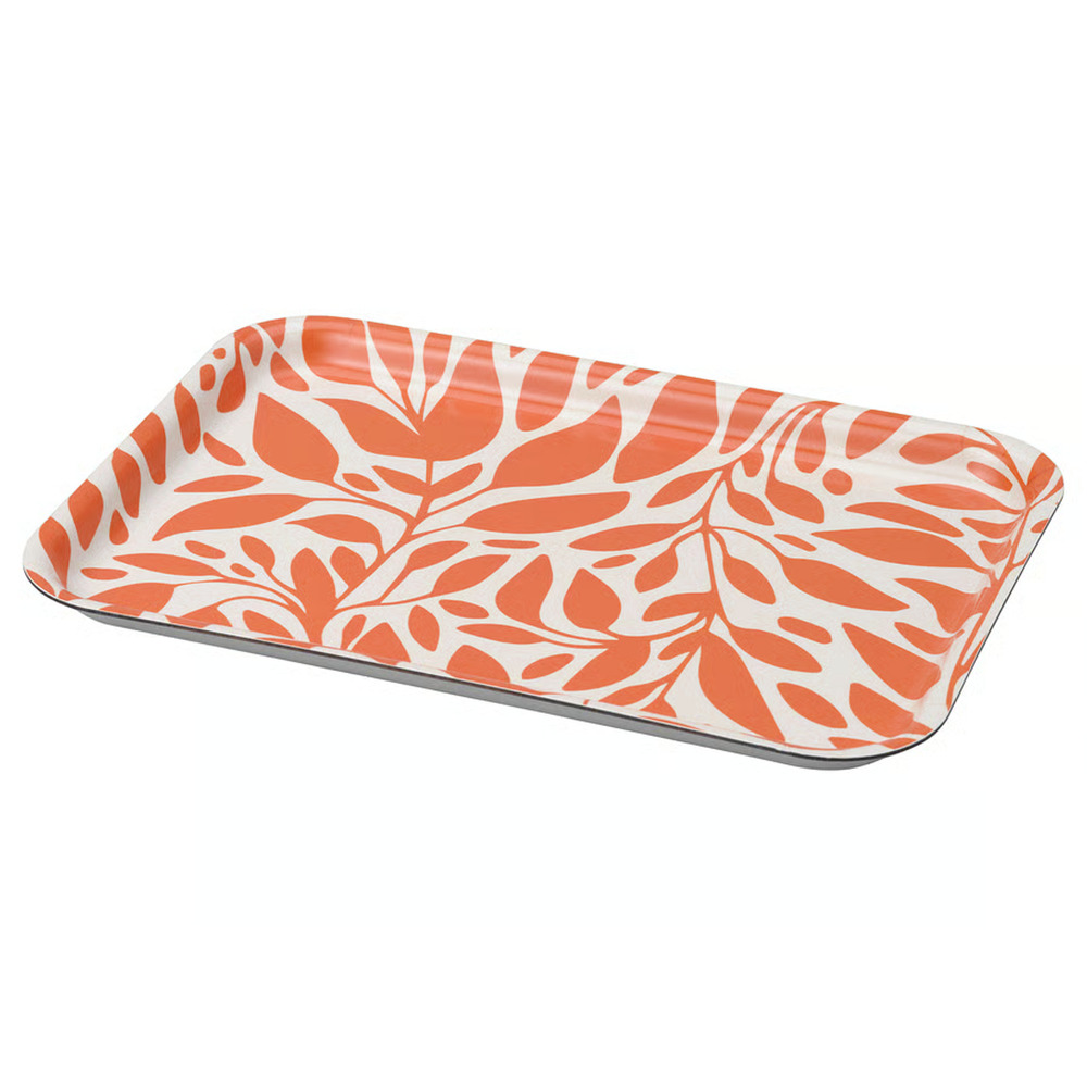 IKEA HÖSTAGILLE HOSTAGILLE Tray, Orange, 8"x11" (606.003.15) NEW